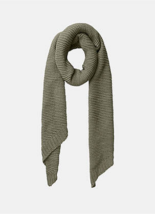 Echarpe vert PIECES femme