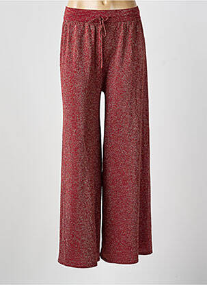 Pantalon large rouge MANGO femme