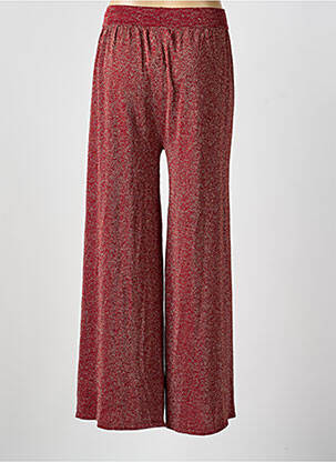 Pantalon large rouge MANGO femme