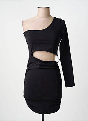 Robe courte noir SUBDUED femme