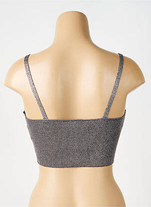 Top gris NOISY MAY femme