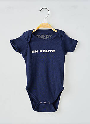 Body lingerie bleu TOURIST LEMC enfant