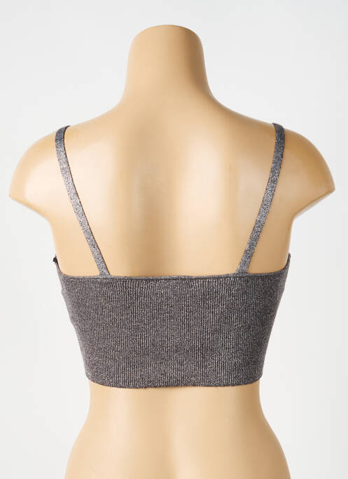 Top gris NOISY MAY femme