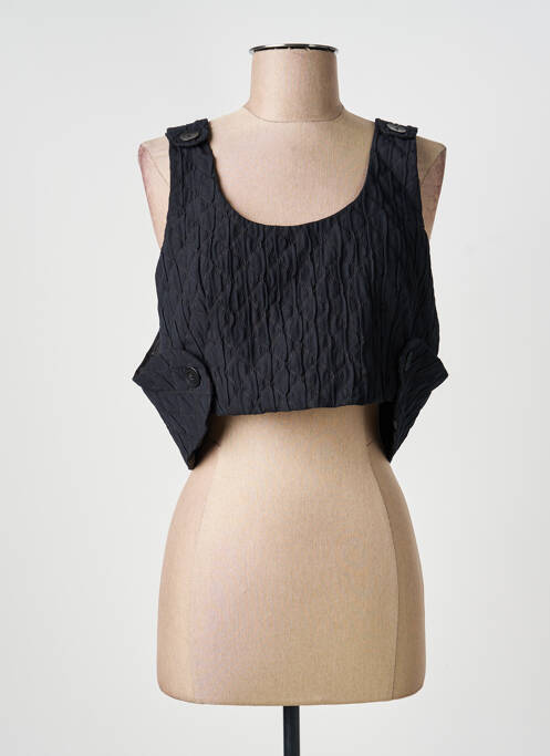 Débardeur noir MANGO femme