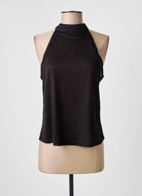 Débardeur noir MANGO femme