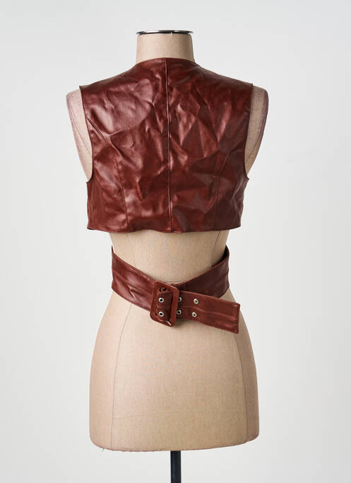 Top marron ASTRID BLACK LABEL femme