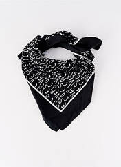 Foulard noir PIECES pour femme seconde vue