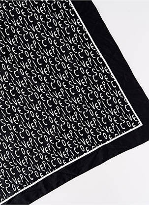 Foulard noir PIECES femme