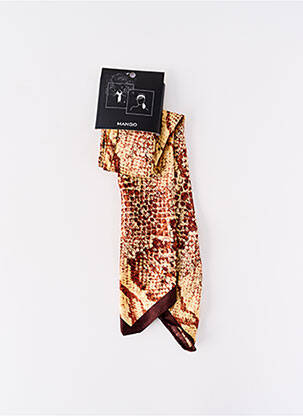 Foulard or MANGO pour femme