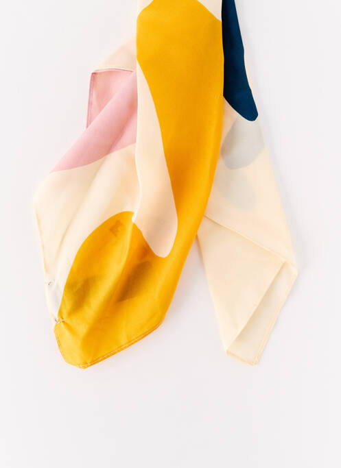 Foulard jaune MANGO pour femme