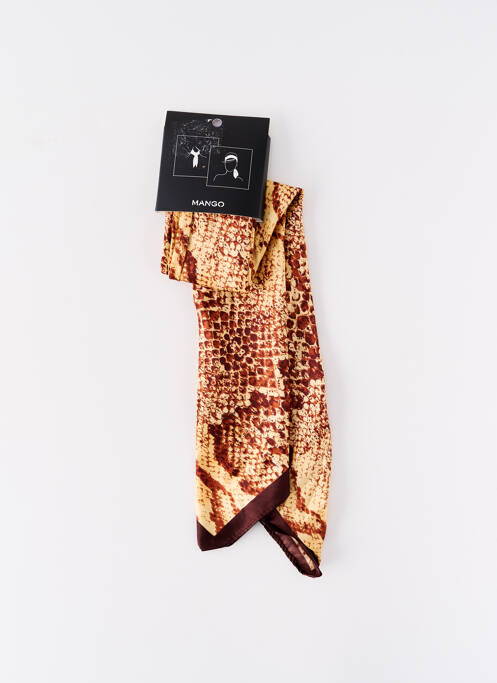 Foulard or MANGO pour femme