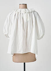 Blouse blanc MANGO femme seconde vue