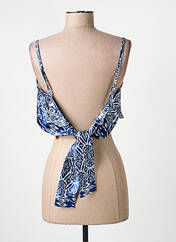 Crop top bleu TALLY WEIJL femme seconde vue