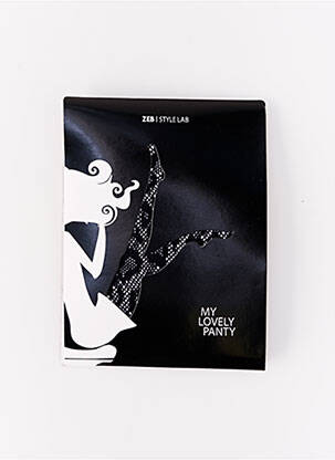 Collants noir ZEB STYLE LAB  pour femme