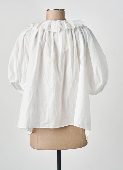 Blouse blanc MANGO femme