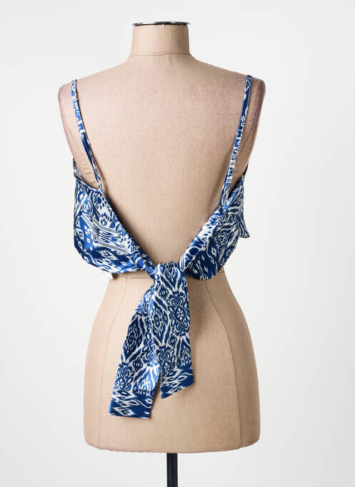 Crop top bleu TALLY WEIJL femme