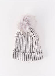 Bonnet gris HAILYS femme