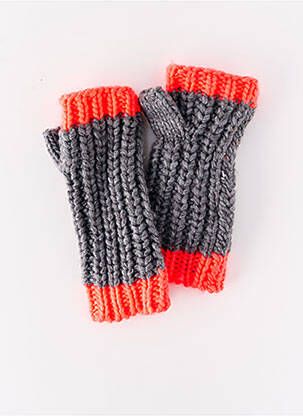 Gants gris ONLY femme