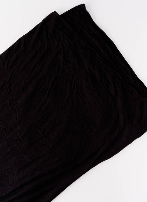 Foulard noir PIECES pour femme