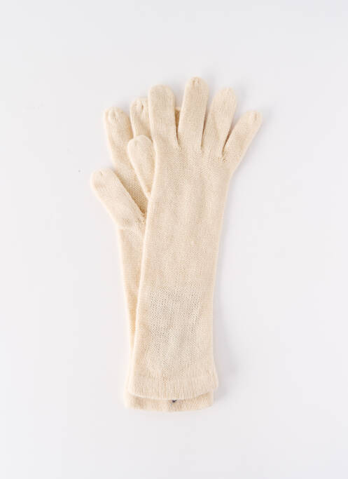 Gants beige PIECES pour femme