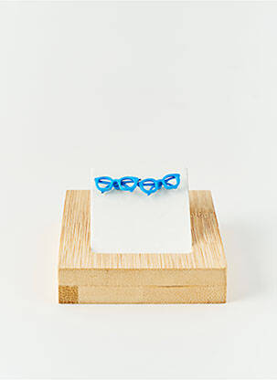 Boucles d’oreilles bleu GET INFECTED femme