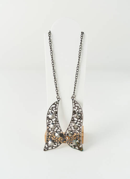 Collier argent AB STUDIO femme