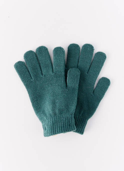 Gants vert PIECES pour femme