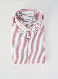 Chemise manches longues rose SELECTED homme