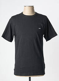 T-shirt col rond noir VANS homme