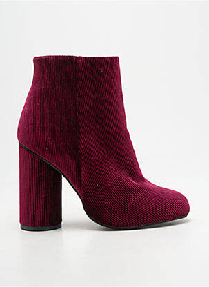 Bottines/boots rouge VERO MODA femme