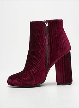 Bottines/boots rouge VERO MODA femme
