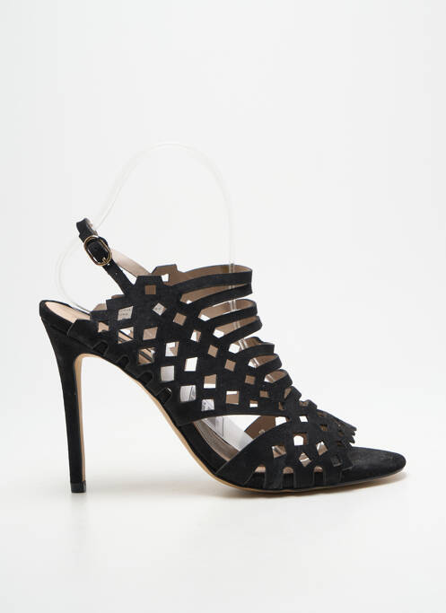 Sandales/Nu pieds noir MANGO pour femme