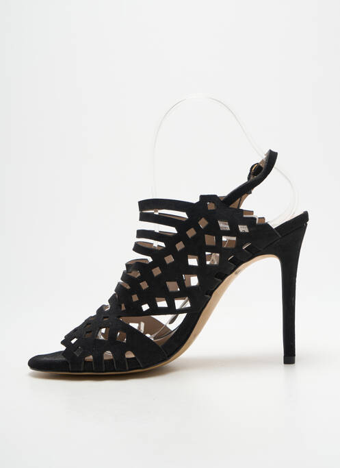 Sandales/Nu pieds noir MANGO pour femme