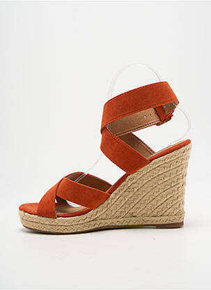 Sandales/nu pieds orange ONLY femme