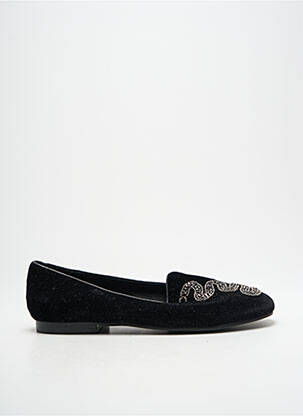 Mocassins noir LA STRADA femme