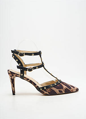 Escarpins marron ASTRID BLACK LABEL femme