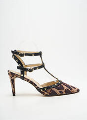 Escarpins marron ASTRID BLACK LABEL pour femme seconde vue