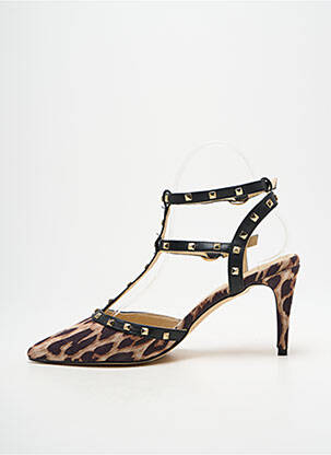 Escarpins marron ASTRID BLACK LABEL femme