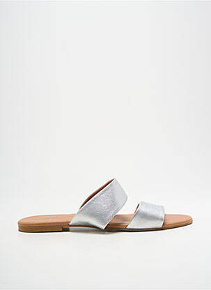 Sandales/Nu pieds argent EDC pour femme