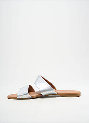 Sandales/nu pieds argent EDC femme
