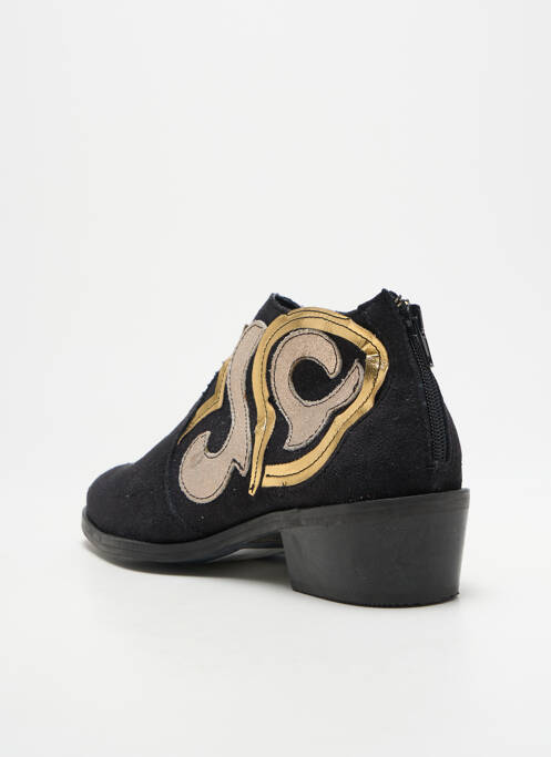 Bottines/Boots noir ASTRID BLACK LABEL femme