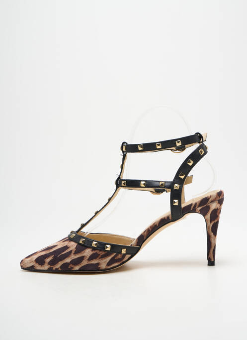 Escarpins marron ASTRID BLACK LABEL pour femme