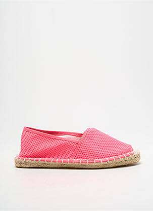Espadrilles rose PIECES pour femme