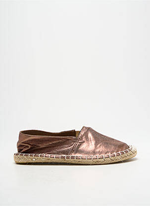 Espadrilles marron PIECES femme
