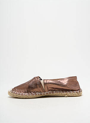 Espadrilles marron PIECES femme