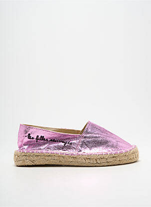 Espadrilles rose PIECES femme