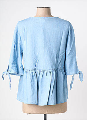Blouse bleu TOMMY HILFIGER femme