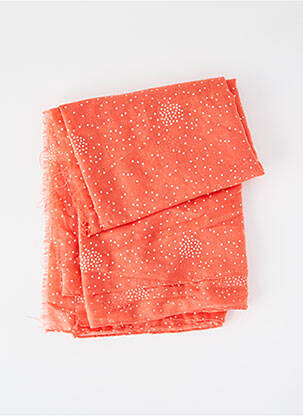Foulard orange PIECES femme
