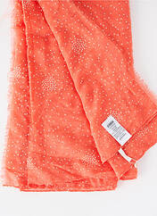 Foulard orange PIECES pour femme seconde vue