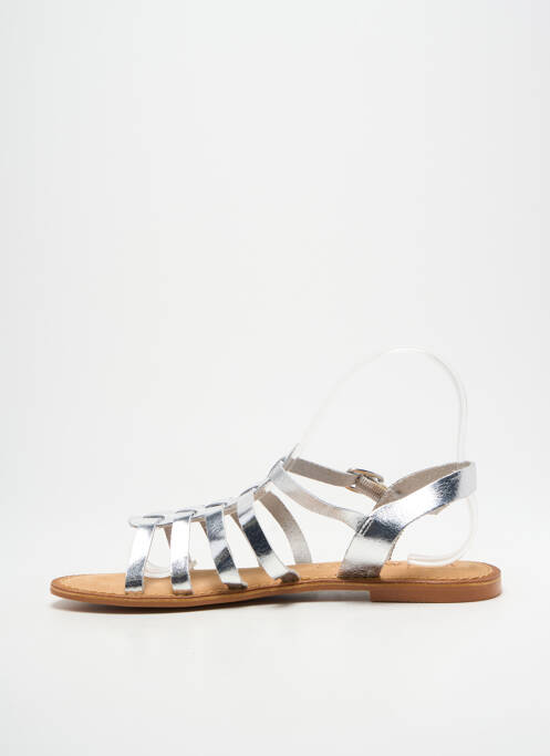 Sandales/Nu pieds argent VERO MODA pour femme